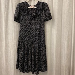 Vintage Maggy London by Jeannene Booher‎ 80's 90's Triangle Print Dress